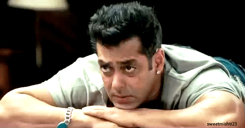 Salman crying